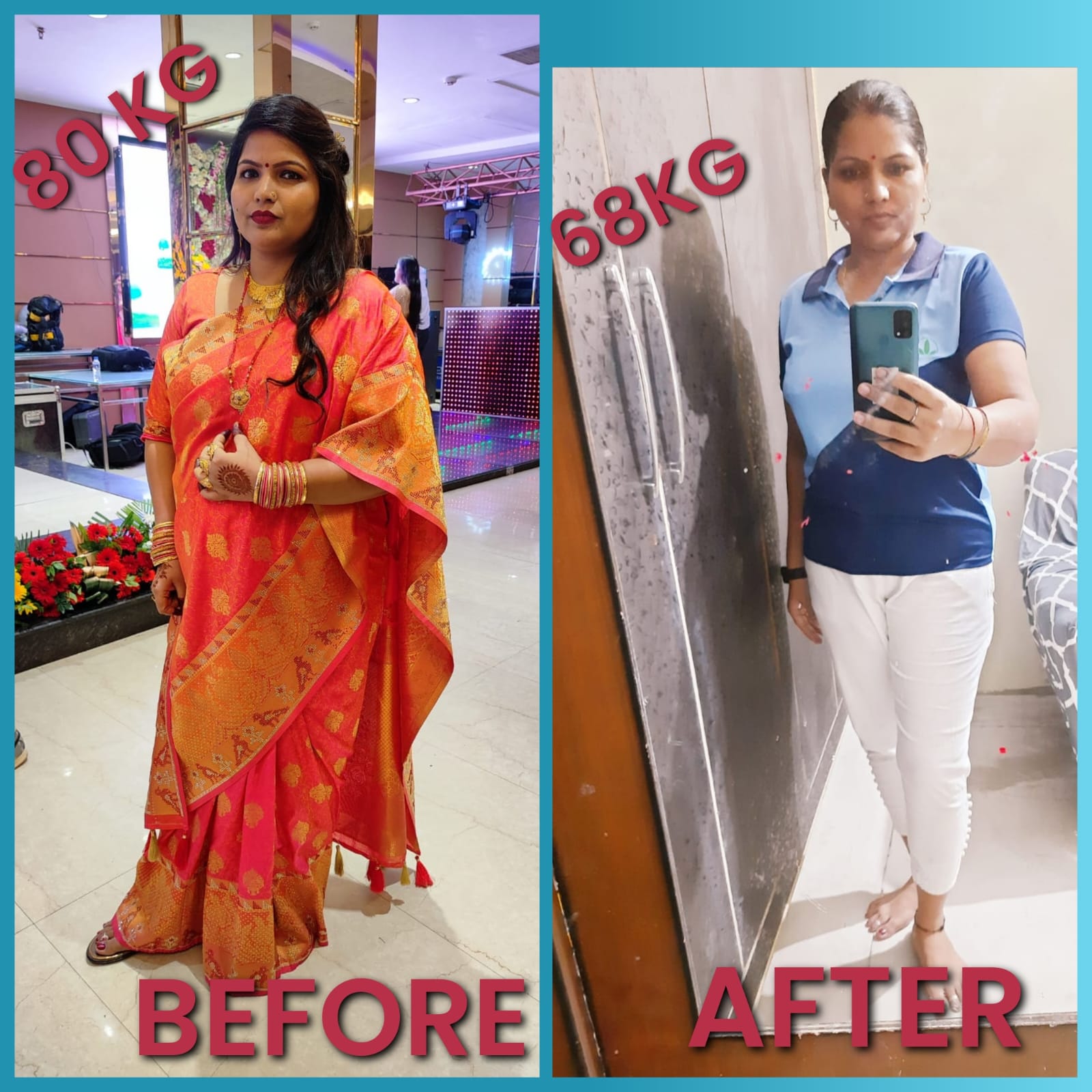 Renu raj Transformation